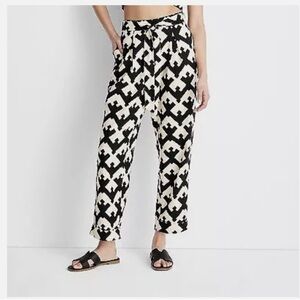 Future Collective x Jenny K Lopez Patterned Geo Print High Waisted Pants - NWT!